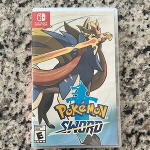 Nintendo Pokémon Sword Game Blue Yellow